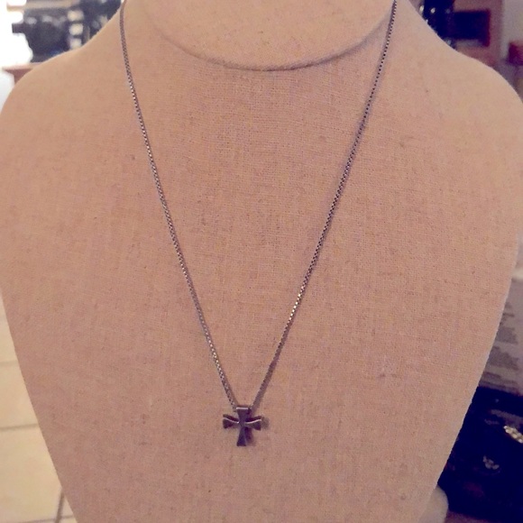 Tiffany cross (sterling silver)
